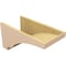Ekena Millwork 11"W x 22"D x 11"H Wide Moab Rough Cedar Woodgrain TimberThane Corbel, Primed Tan CORUR11X22X11MOARCPR - alternate 6